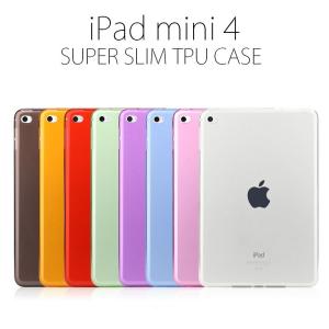iPad mini4 ケース iPad バックカバー 薄型 クリア シンプル ソフトケース｜option