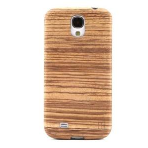 GALAXY S4 SC 04E 木製 ケース man & wood Genuine Zeburano ゼブラーノ ブラックフレーム 天然木 カバー ケース｜option