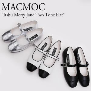 マックモック カンフーシューズ パンプス フラットシューズ MACMOC レディース Itshu Merry Jane Two Tone Flat イシュー メリージェーン 301593403 シューズ｜option