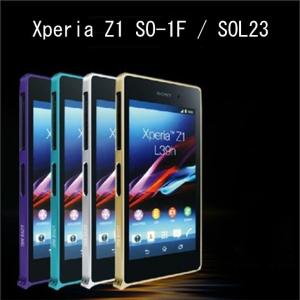 Xperia z1 ケース ウルトラシンメタルバンパーケース Xperia Z1 SO 01F SOL23｜option