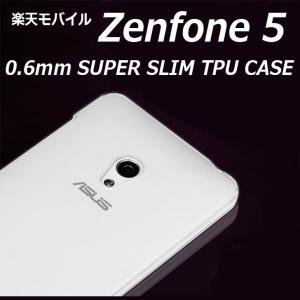 ASUS ZenFone5 ケース カバー 0.6mm super slim TPU スーパー スリム TPU ケース カバー for ASUS ZenFone 5 A500KL スマホケース｜option