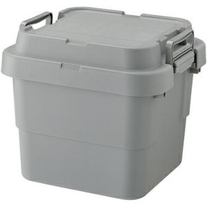 トランクカーゴS 30L グレー TC-30SGY アウトドア インドア コンテナ テーブル カラー...