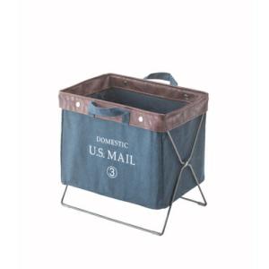 US MAIL フォールディングバッグ ネイビー MIP-89NV 折りたたみ 軽量 ボックス 収納...