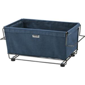 スタッキングバスケット ネイビー MIP-92NV アウトドア インドア 折りたたみ ボックス 収納...