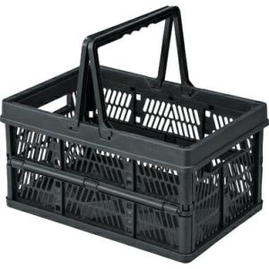 スタッチボックス ブラック LFS-31BK 折りたたみ 軽量 カラー ボックス 収納 アウトドア ...