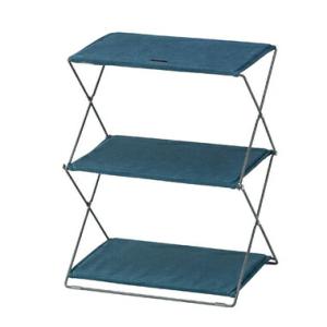 フォールディングシェルフ2D ネイビー MIP-93NV 折りたたみ 軽量 ボックス 収納 アウトド...