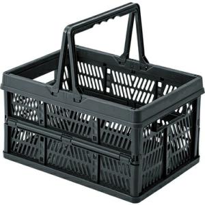 スタッチボックス L ブラック LFS-32BK 折りたたみ 軽量 カラー ボックス 収納 アウトド...