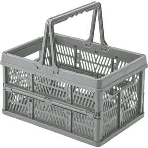 スタッチボックス L グレー LFS-32GY 折りたたみ 軽量 カラー ボックス 収納 アウトドア...