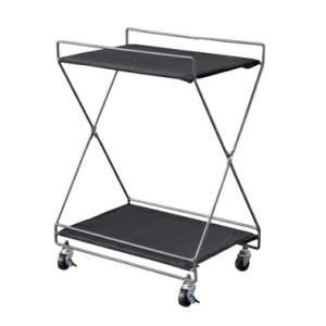 フォールディングワゴン S ブラック MIP-81BK アウトドア インドア 折りたたみ ボックス ...