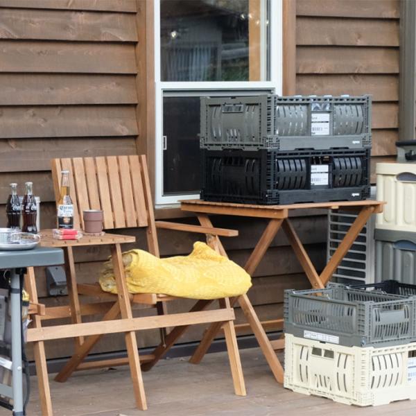 SLOWER スロウワー フォールディングコンテナ Bask XL アウトドア コンテナ ボックス ...