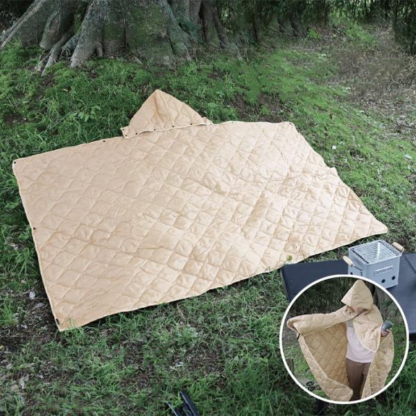 SLOWER スロウワー パデットブランケット Emma アウトドア キャンプ おすすめ かわいい ...