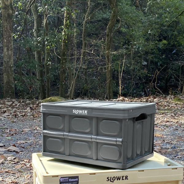 SLOWER スロウワー フォールディングコンテナ Estoril mini アウトドア コンテナ ...