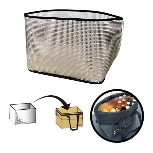 SLOWER スロウワー HANG STOCK メッシュバッグ12L用アルミインナー アウトドア 簡...