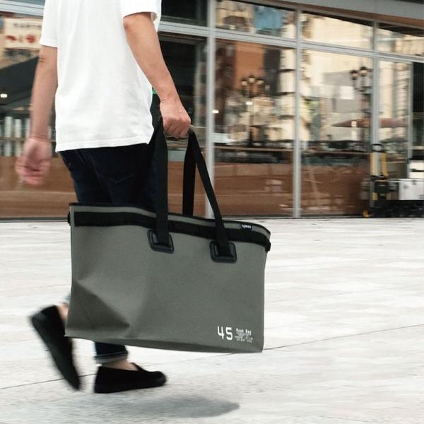 SLOWER スロウワー HANG STOCK メッシュバッグ 35L アウトドア トート メッシュ...