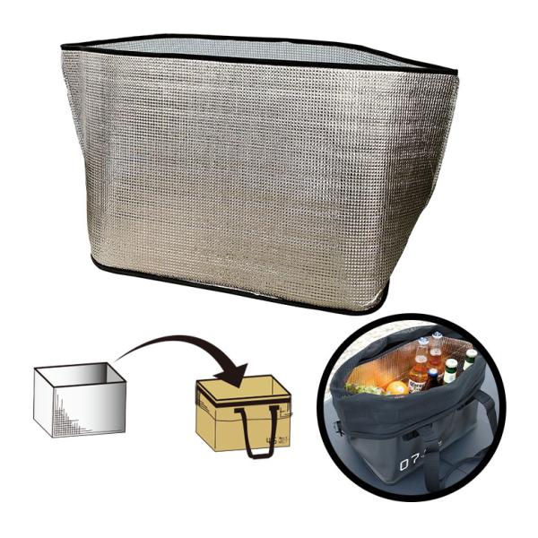 SLOWER スロウワー HANG STOCK メッシュバッグ35L用アルミインナー アウトドア 簡...