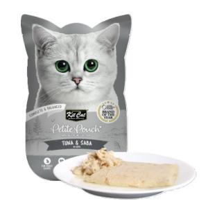 キットキャット（Kit Cat）グレインフリー　プティパウチ　ツナ＆サバ　パウチ　愛猫用総合栄養食（AAFCO基準）　成猫用・全猫種用　７０ｇ