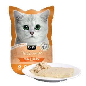 キットキャット（Kit Cat）グレインフリー　プティパウチ　ツナ＆サーモン　パウチ　愛猫用総合栄養食（AAFCO基準）　成猫用・全猫種用　７０ｇ