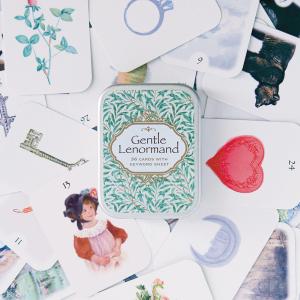 Gentle Lenormand（ジェントルルノルマン）ver.2｜カード36枚｜コンパクトなルノルマンカード｜占い｜缶入り【正規品】