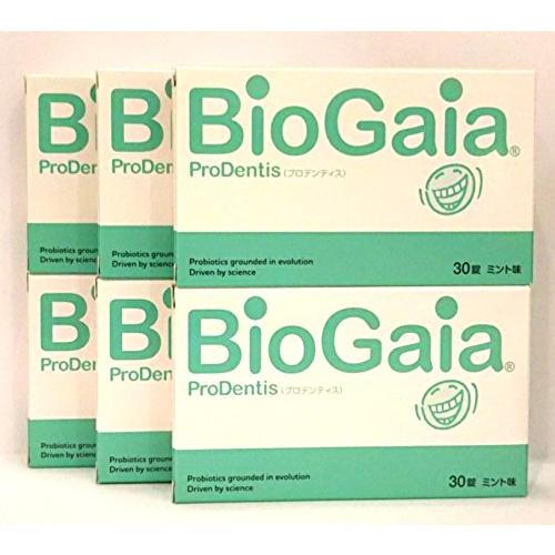 BioGaia Prodentis Mint flavored 30tablets 6boxes
