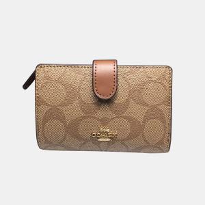 コーチ COACH レディース 二つ折り財布 ミニ財布 シグネチャー