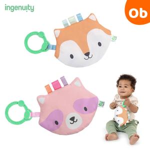 ingenuity（インジェニュイティ） カシャカシャ 0ヵ月〜 赤ちゃん ベビー おでかけ 布おもちゃ｜orange-baby