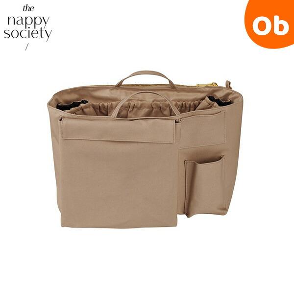 ナッピーソサエティー バッグインバッグLサイズ サンド　The Nappy Society【マザーズ...