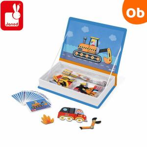 Janod（ジャノー） マグネット・ブック ビークル