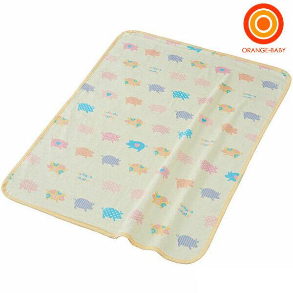4重ガーゼケット フレンズバディ イエロー フジキ 日本製 赤ちゃん用 ベビー用【ゆうパケット送料無...