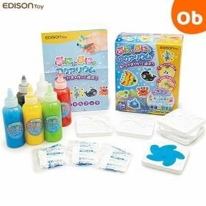 ぷにょぷにょアクアリウム　6色セット 海のなかまを作って遊ぼう！ EDISONtoy ケイジェイシー【送料無料　沖縄・一部地域を除く】｜orange-baby