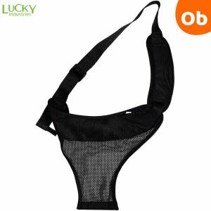 ポルバン シリーズ共通 シングルショルダーベルト メッシュブラック P7301 POLBAN ラッキー工業【ゆうパケット送料無料】