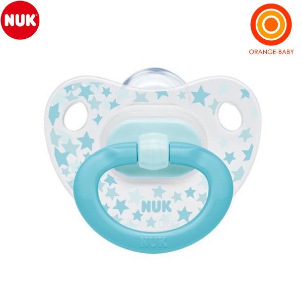 NUK（ヌーク） おしゃぶりハッピーデイズ(消毒ケース付)/0-6カ月 スターズ