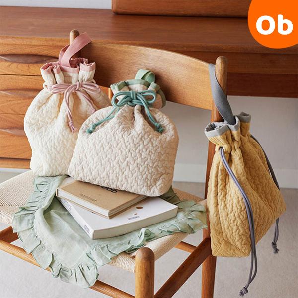 ヌビ・巾着バッグ おむつ入れ 小物入れ ディーバイダッドウェイ D BY DADWAY【送料無料 沖...