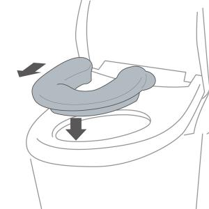 リッチェル ソフト補助便座K 丸洗いOK 清潔...の詳細画像2