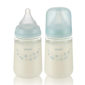 リッチェル はなえみ ガラス哺乳びん 240m...の詳細画像2