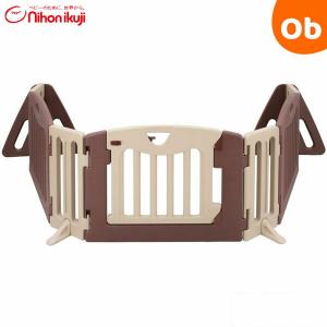 キッズパーテーション ブラウン ベビーゲート ベビーフェンス