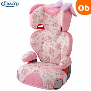 グレコ ジュニアシート ジュニアプラスDX マイメロディ GRACO 3歳頃から11歳頃まで ロングユース 収納式カップホルダー付【送料無料 沖縄・一