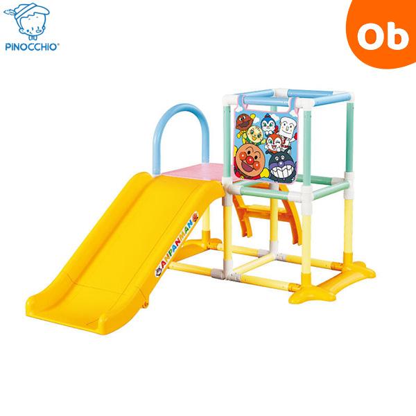 アガツマ アンパンマン 3STEPジャングルパーク トンネル遊び すべり台 ジム 折りたたみ 室内遊...