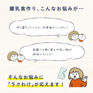 離乳食らくらくすき間小分け冷凍 ラクわけ 15...の詳細画像2