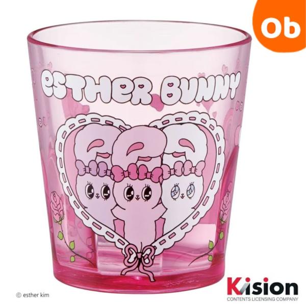 アクリルコップ エスターバニー 割れにくい 280ml プラスチック 子供 キッズ キャラクター K...