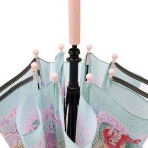 子供傘40cm ディズニー プリンセス3 透明...の詳細画像2