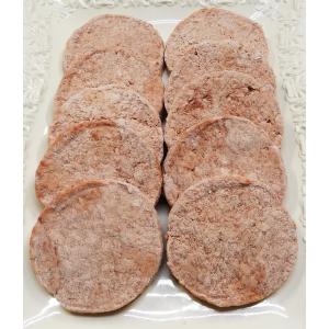 牛100％ ハンバーガー用 ビーフパティ 100ｇ×10枚　牛肉(カナダ産、豪州産)