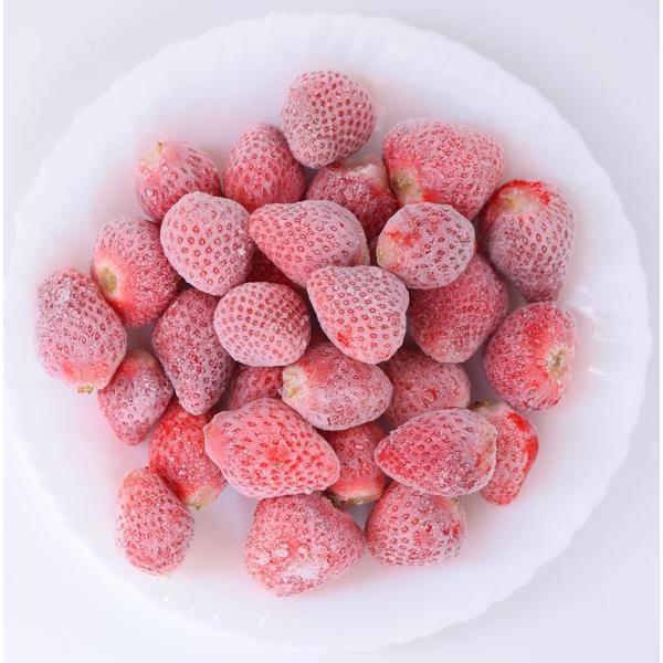 いちご ゆめのか 長崎産 へたとり 1000g （冷凍）瞬間冷凍 解凍無しでも美味しくお召し上がり頂...