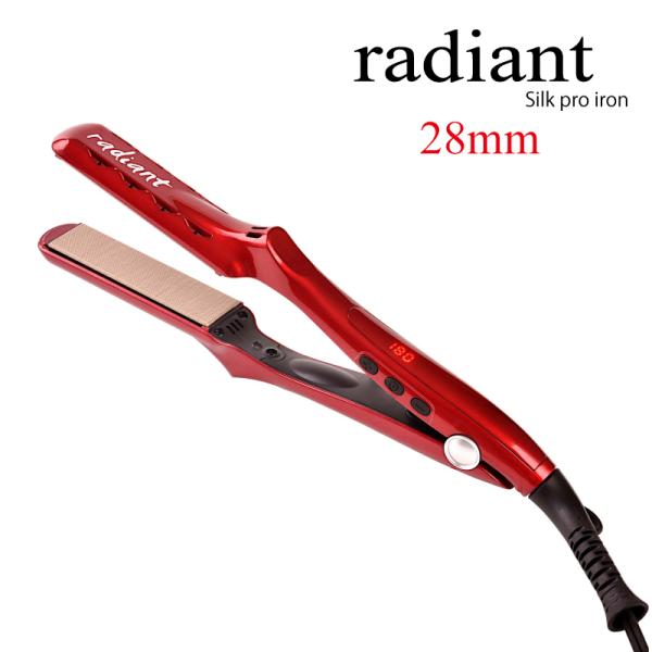 ラディアント シルクプロ アイロン radiant 28mm　正規品 プロ仕様 ヘアアイロン LM-...