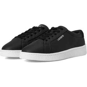 ラコステ Courtderby スニーカー メンズ スニーカー Black/White(ブラックホワイト)