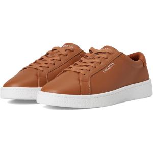 ラコステ Courtderby スニーカー メンズ スニーカー Brown/White(ブラウンホワイト)