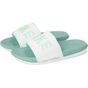 ナイキ Nike OffCourt スライド レディース サンダル Summit White/Mint Foam/Cannon/Mint Foam