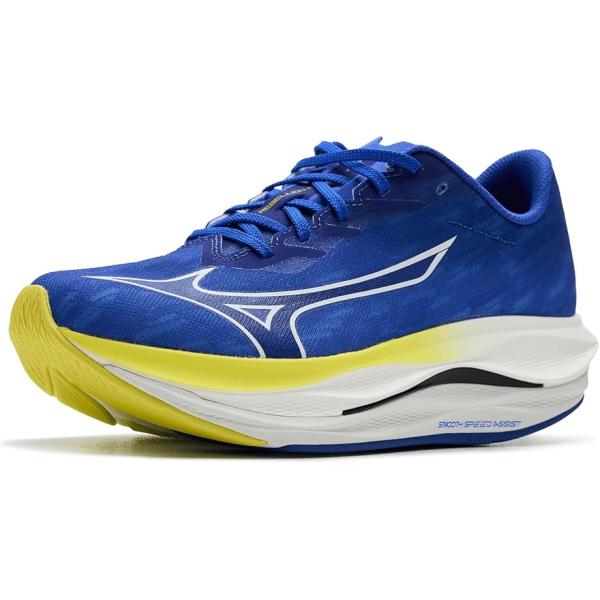 ミズノ Mizuno ウェーブリベリオン Flash 3 メンズ スニーカー Dazz Blue/S...