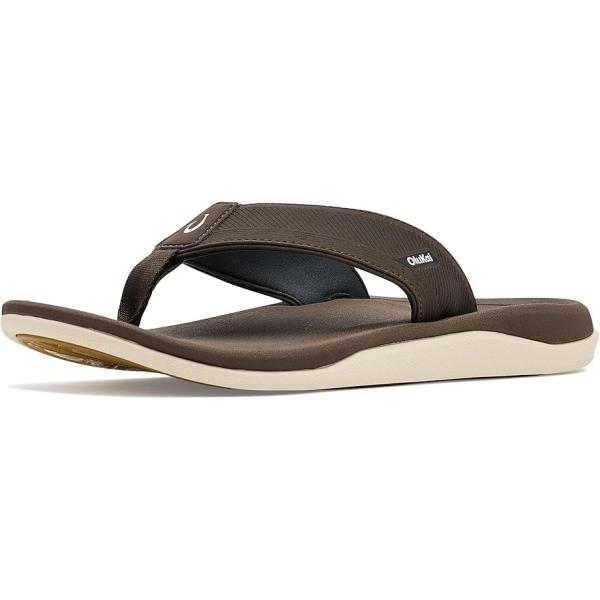 オルカイ OluKai Ahi Kai メンズ サンダル Dark Java/Dark Java