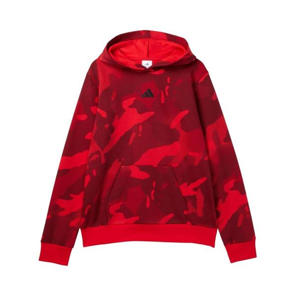アディダス adidas Kids Aop Halftone Camo Fleece Hooded ...