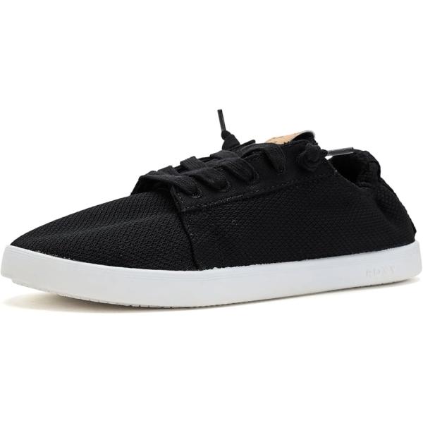 ロキシー Mauka レディース スニーカー Mesh Black(ブラック)